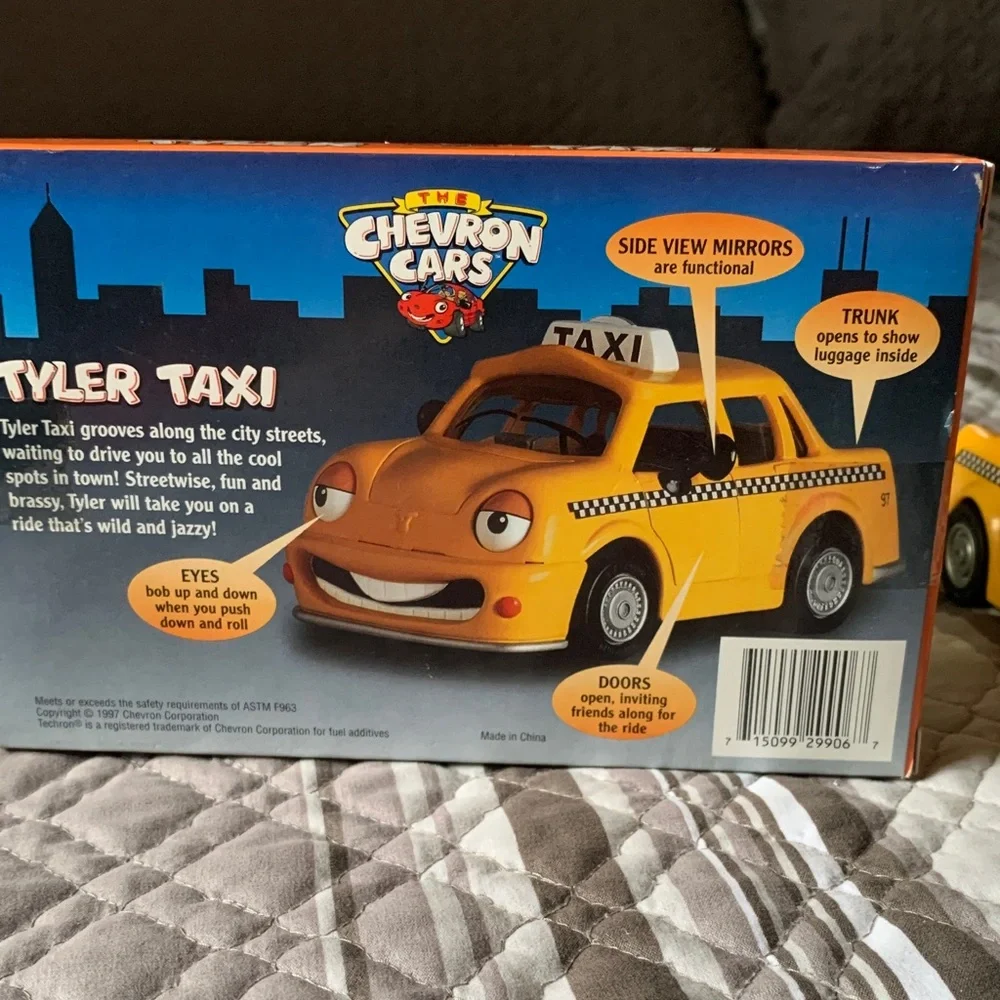 Tyler Taxi- The Chevron Cars Vintage Collectible 1997